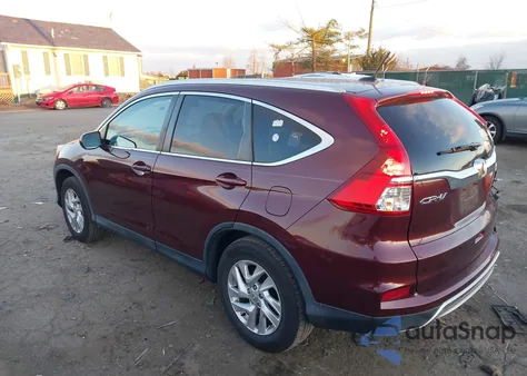 2016 Honda Cr-V Ex-L from USA, damaged, VIN 2HKRM4H77GH636674